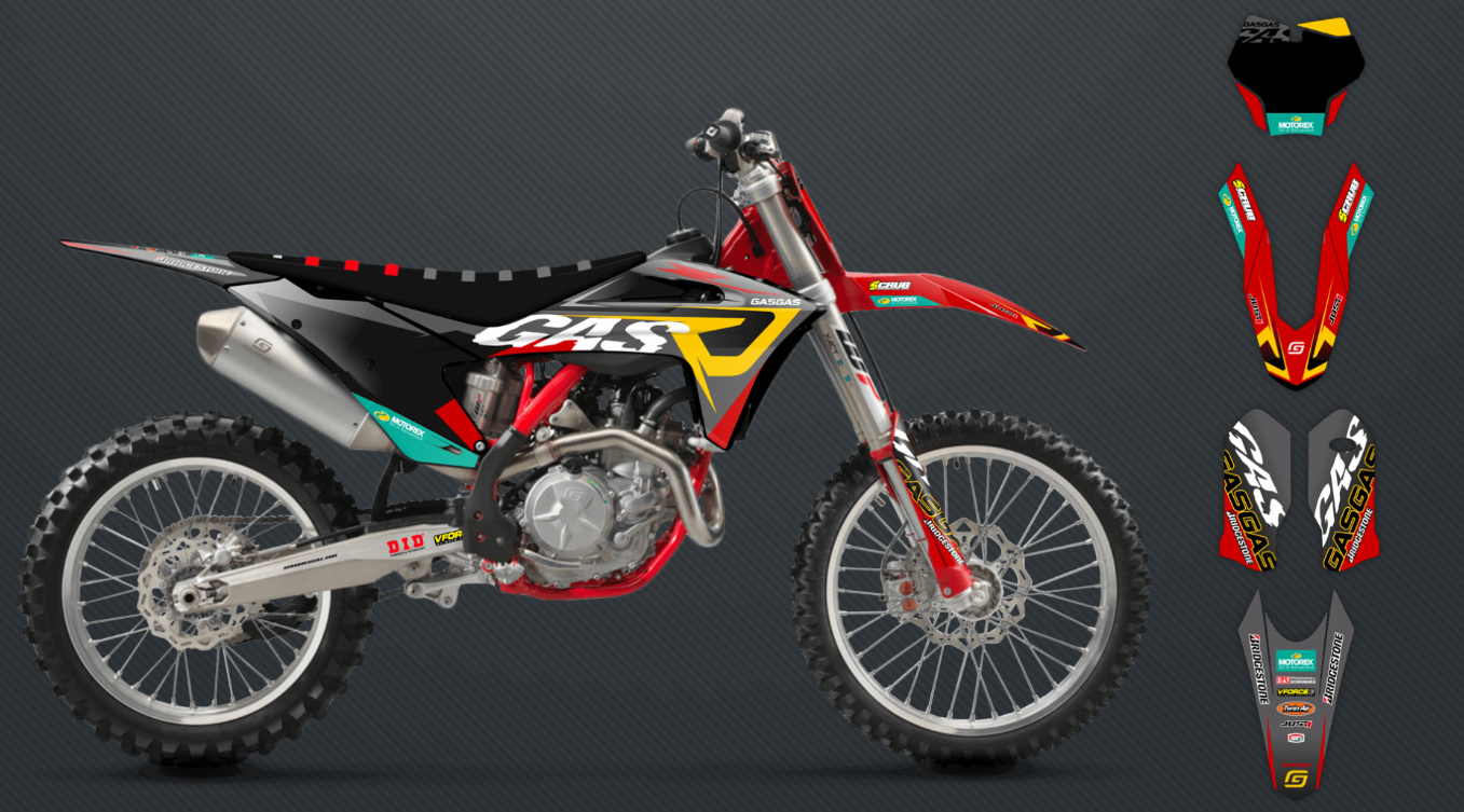 GASGAS Full Set Graphic Decal