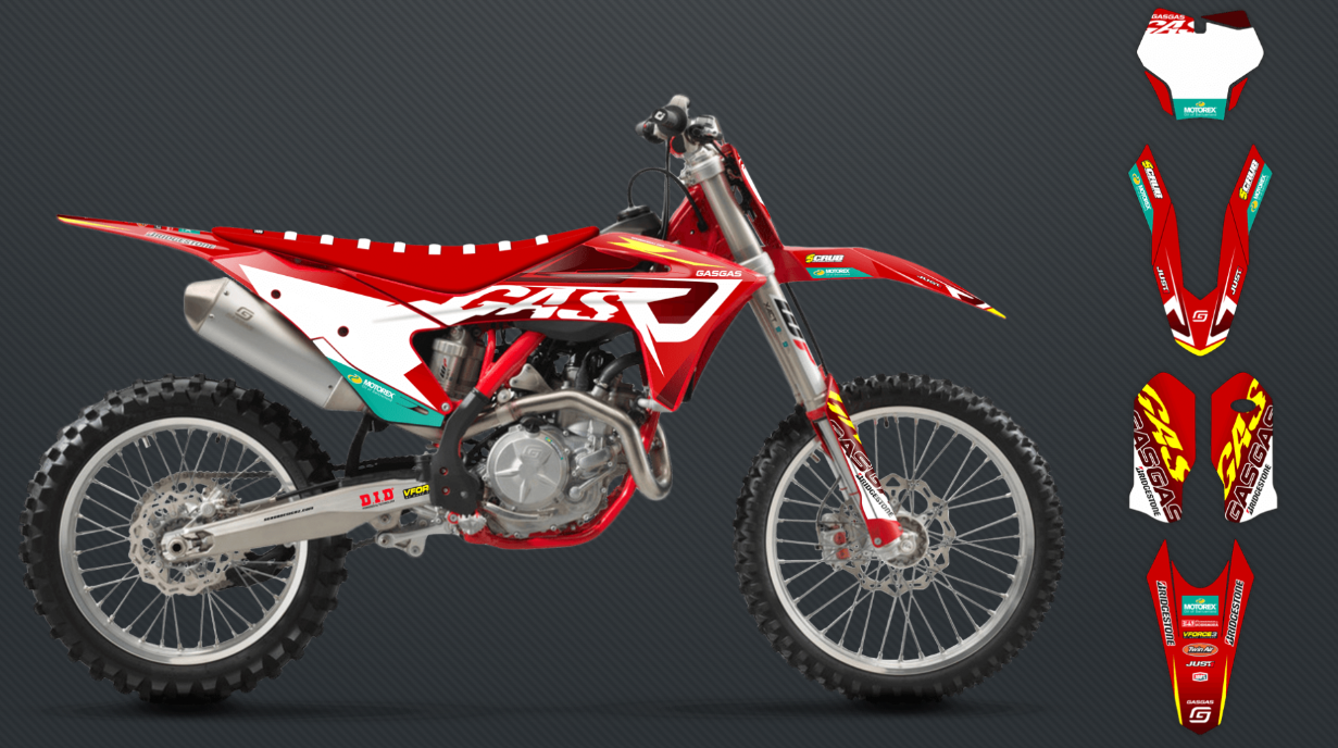 GASGAS Full Set Graphic Decal