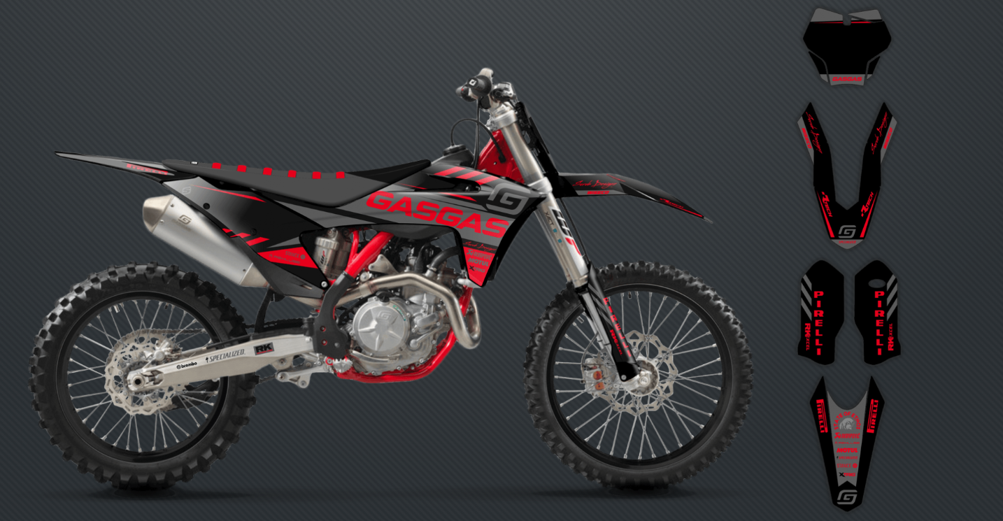 GASGAS Full Set Graphic Decal