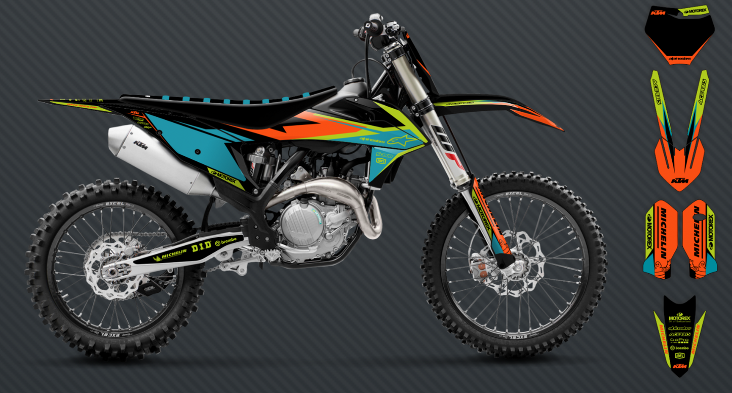 KTM2019 Full Set Graphic Decal