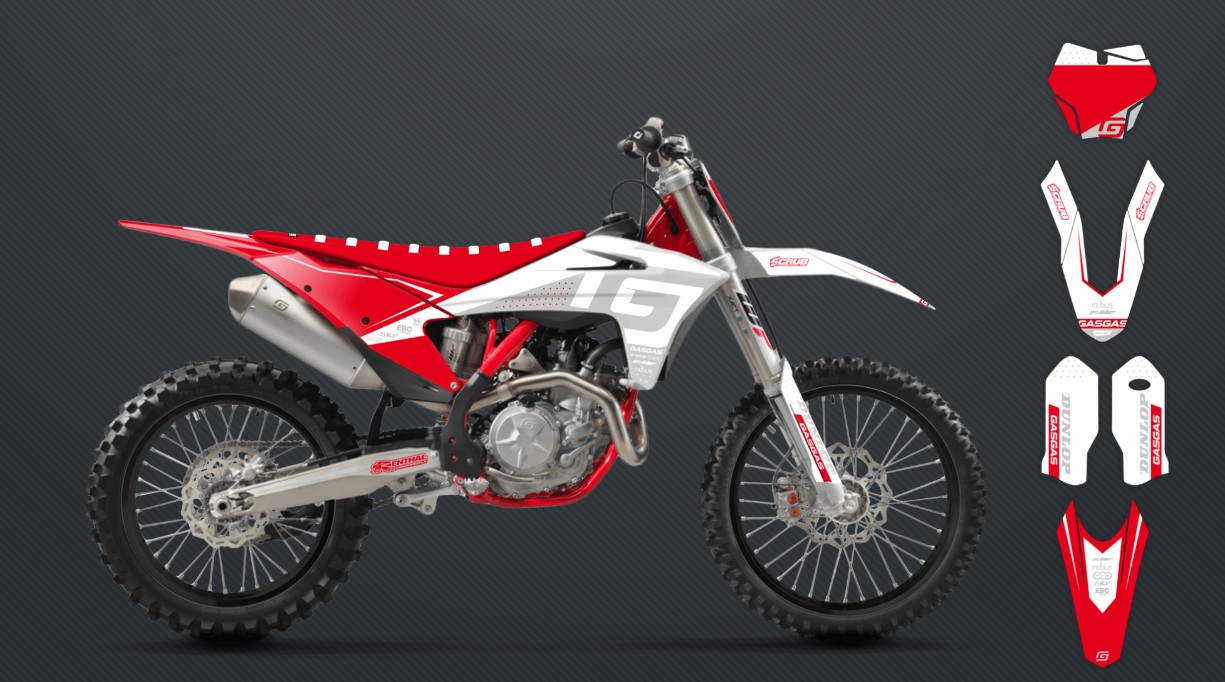 GASGAS Full Set Graphic Decal