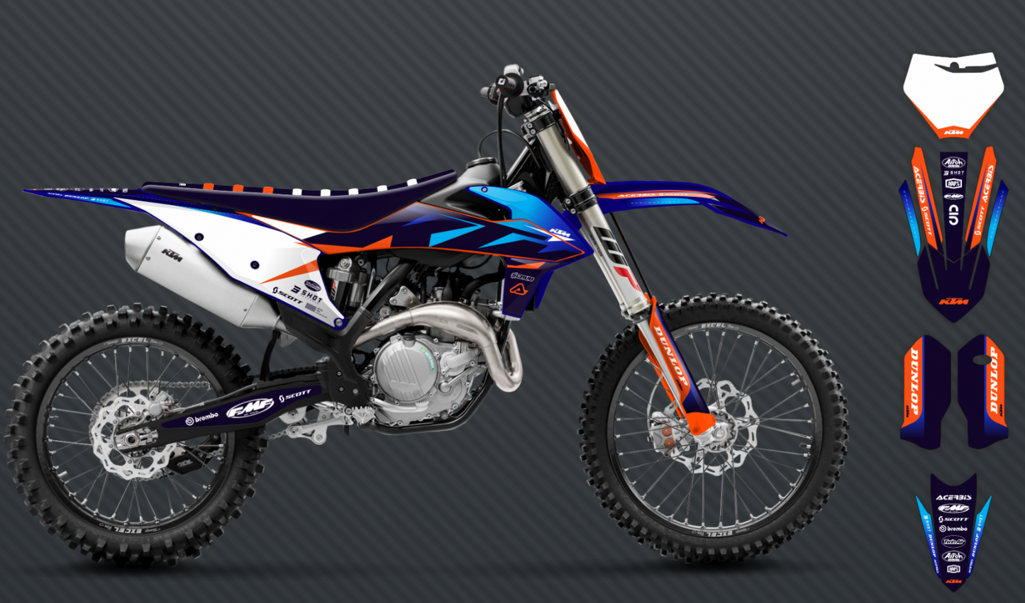 KTM2019 Full Set Graphic Decal