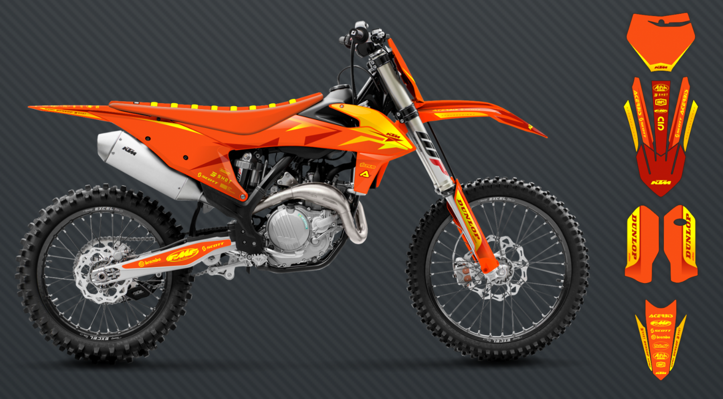 KTM2019 Full Set Graphic Decal